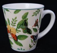 Oneida BUTTERFLIES Sakura TableTrendz Coffee Mug